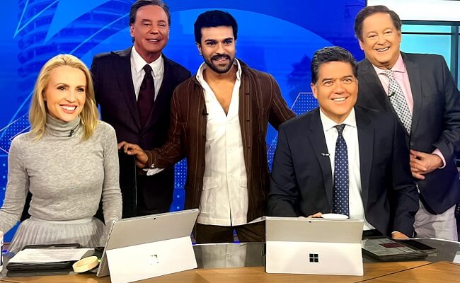 TV host calls Ram Charan ‘Brad Pitt of India'